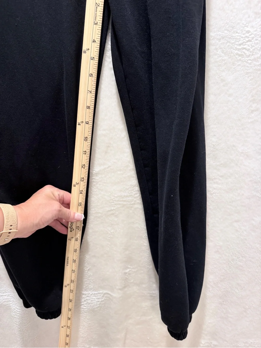 Alo Yoga Accolade Crewneck Sweatshirt Jogger Set Black XXS (CIGF003)